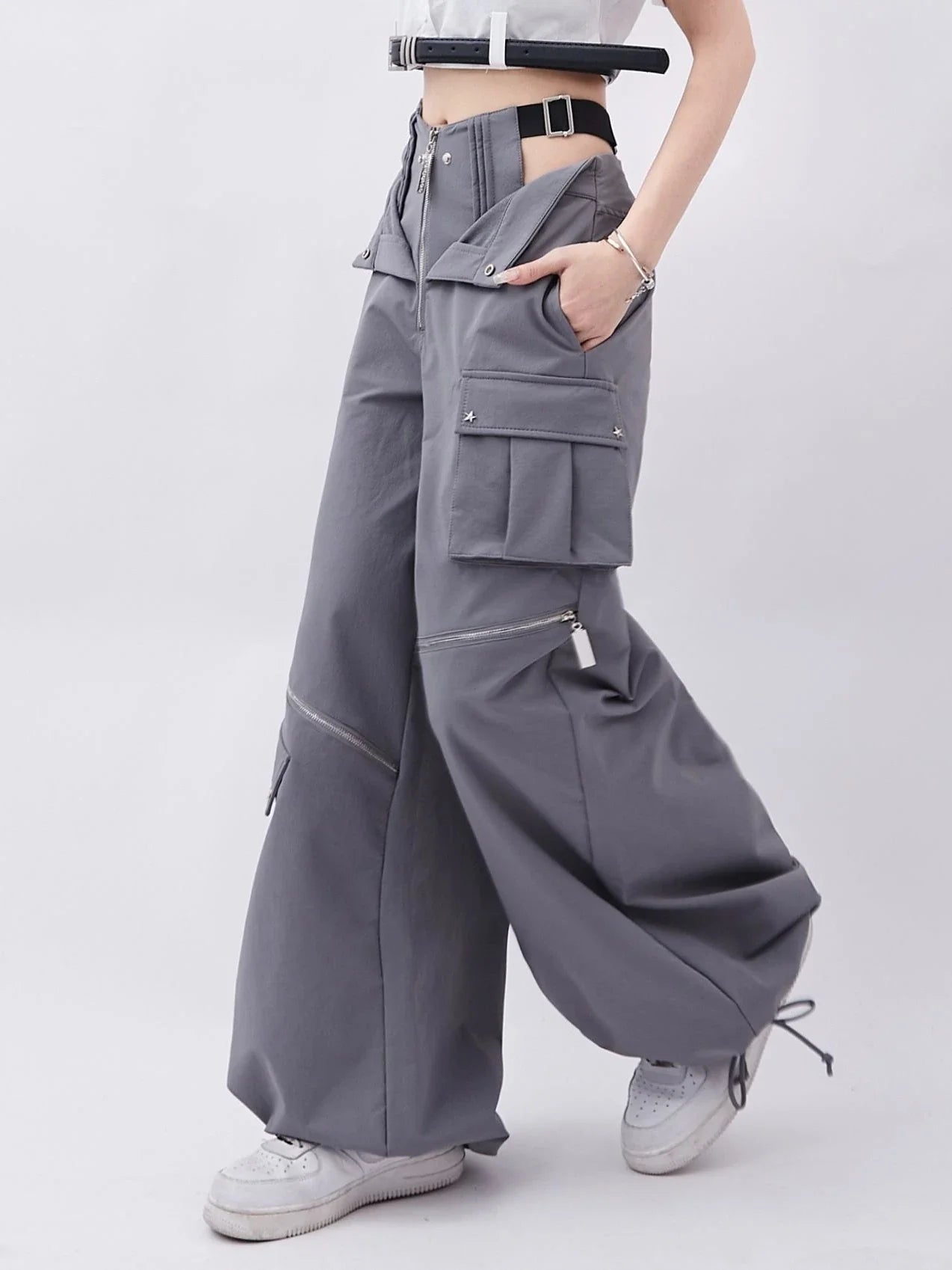 Streetwear Cargo Broek voor Vrouwen
