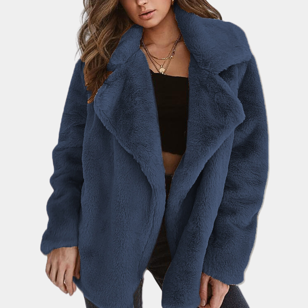 Teddyjas Dames Warme Winterjas Zacht en Stijlvol