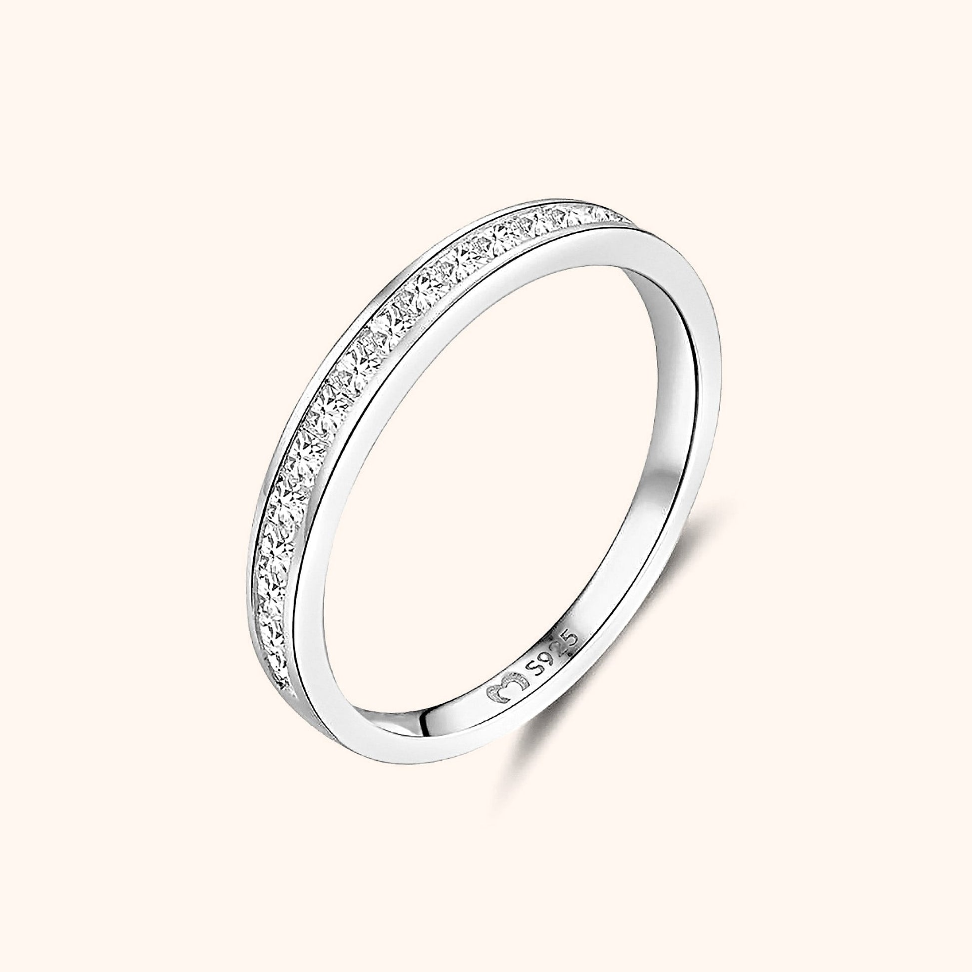 Zirkonia Ring Stijlvol Modern voor Dames - Mode Vibes