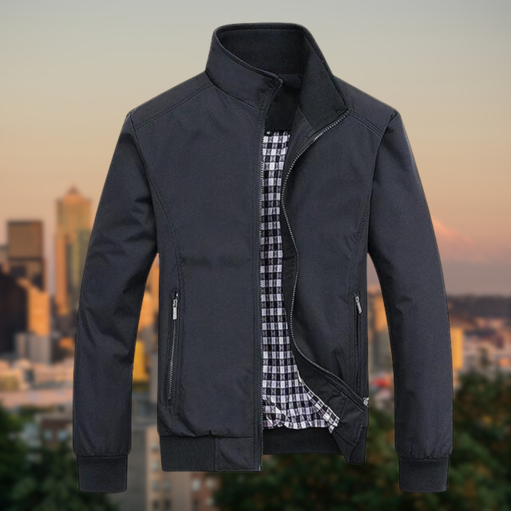Heren Harrington Jas - Klassieke Elegante Jas voor Mannen