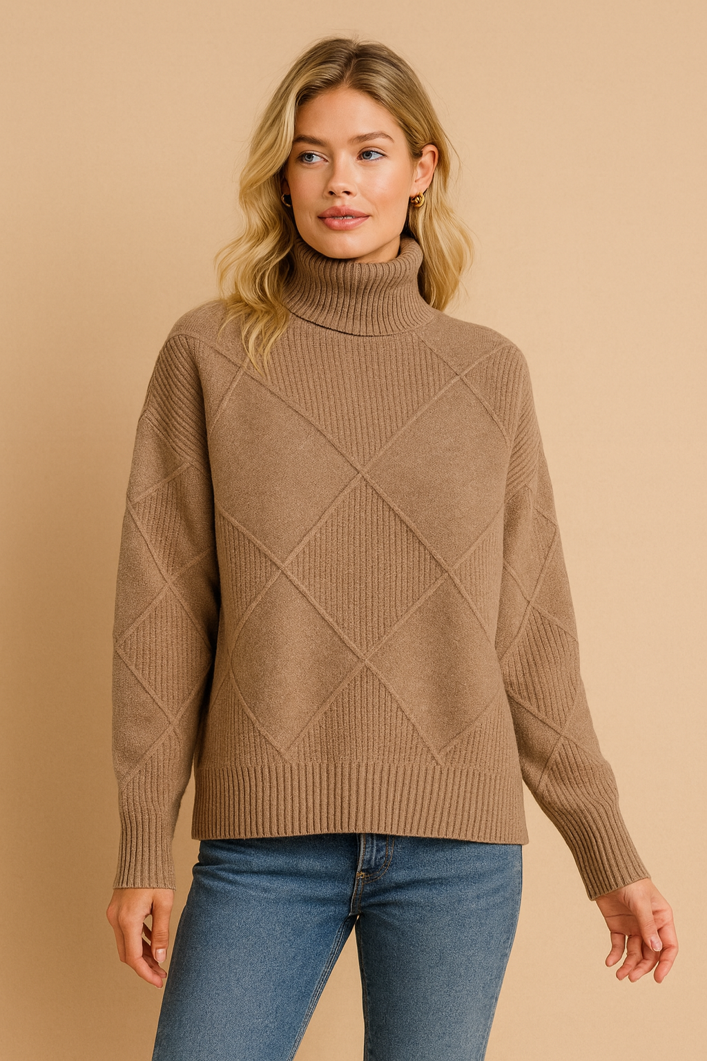 Dames Coltrui Klassiek Warm en Comfortabel - Mode Vibes