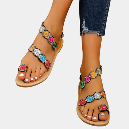 Dames Zomersandalen Lichtgewicht Comfortabel