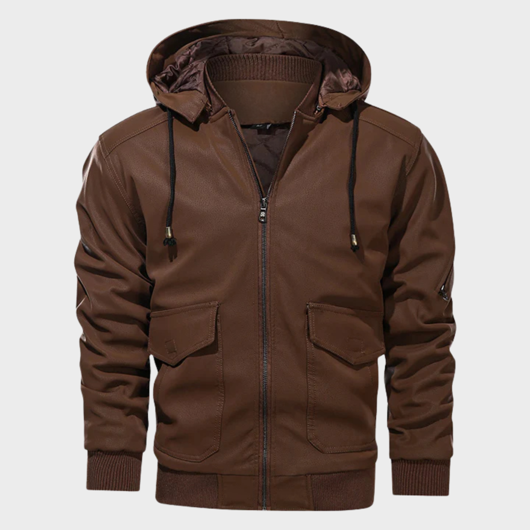 Heren Gewatteerde Hoodie Warme Jas