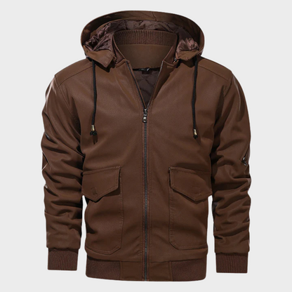 Heren Gewatteerde Hoodie Warme Jas