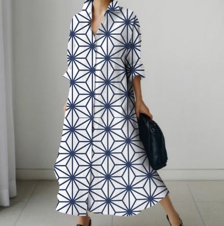 Damesjurk Bloemprint Zomerjurk voor Vrouw - Mode Vibes