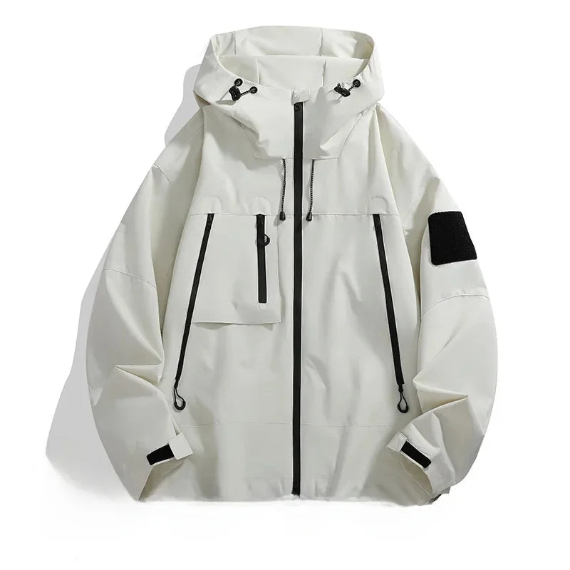Ralf | Giacca softshell alla moda con cappuccio