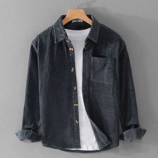 Ravian | Stijlvol & Versatile Corduroy Overhemd 0