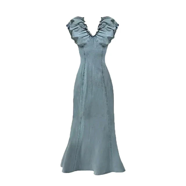 Zomerse Elegantie met Pofmouwen van GlamourBelle