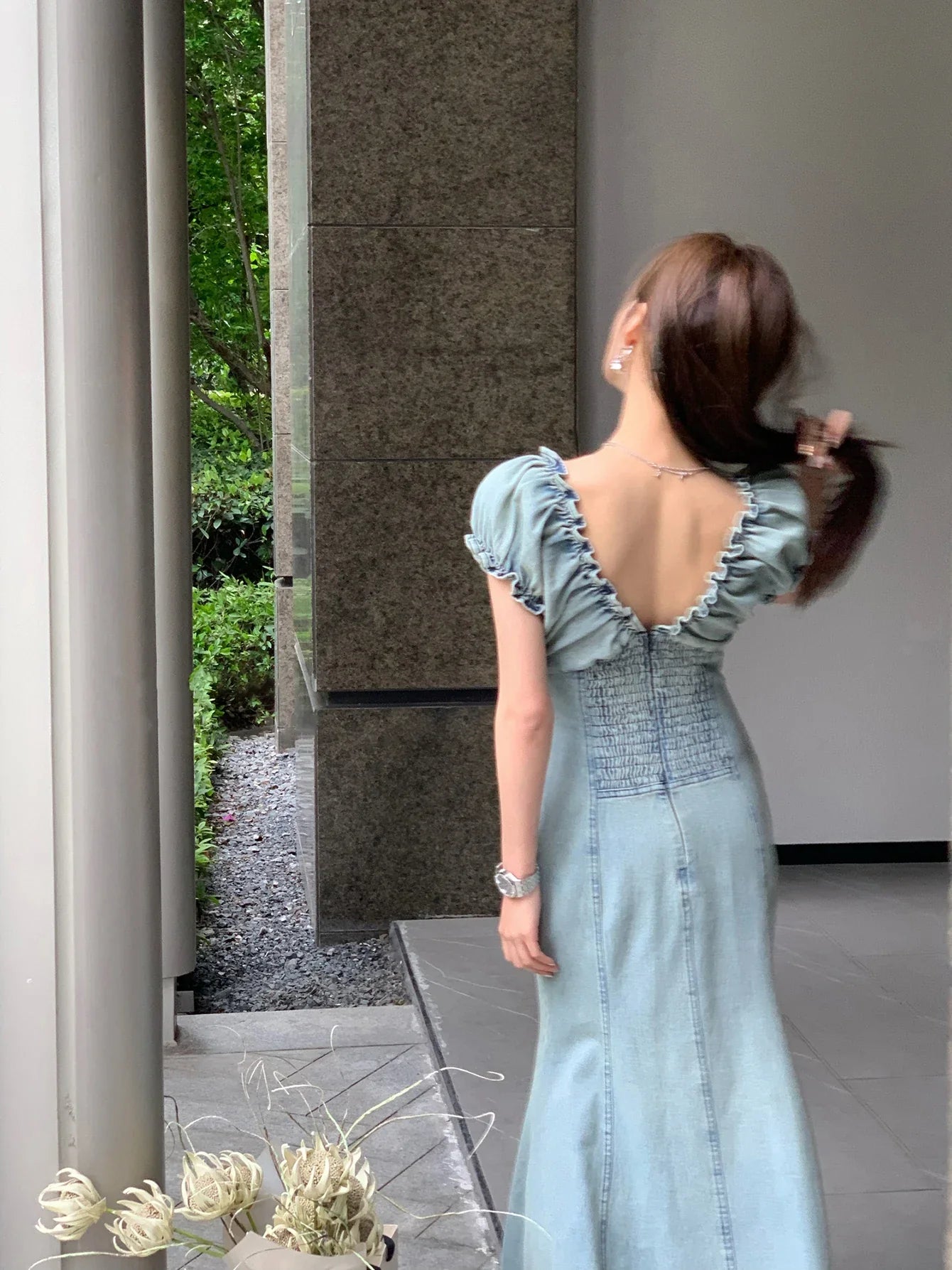 Zomerse Elegantie met Pofmouwen van GlamourBelle