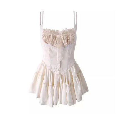 De Elegante Dromer Mini-Jurk van Glanschique