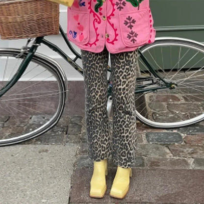Retro Chique Hoge Taille Kokerbroek