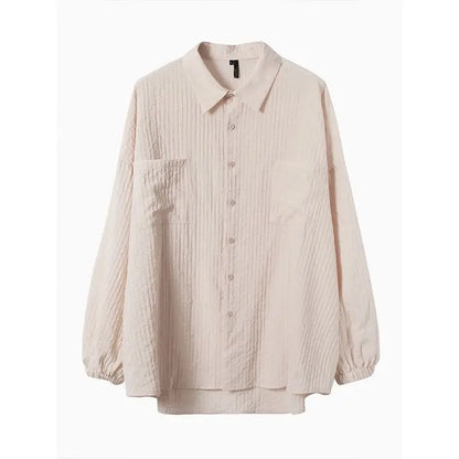 Urban Chic Retro Katoen Linnen Shirt