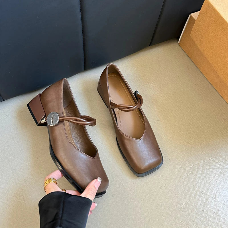 Luxe Elegantie Mary Jane Schoenen