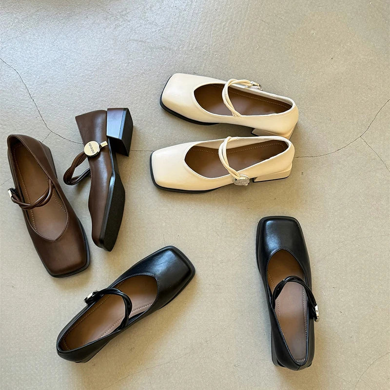 Luxe Elegantie Mary Jane Schoenen
