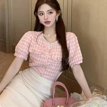 Fashion Kralen Blouse van Chique Parel