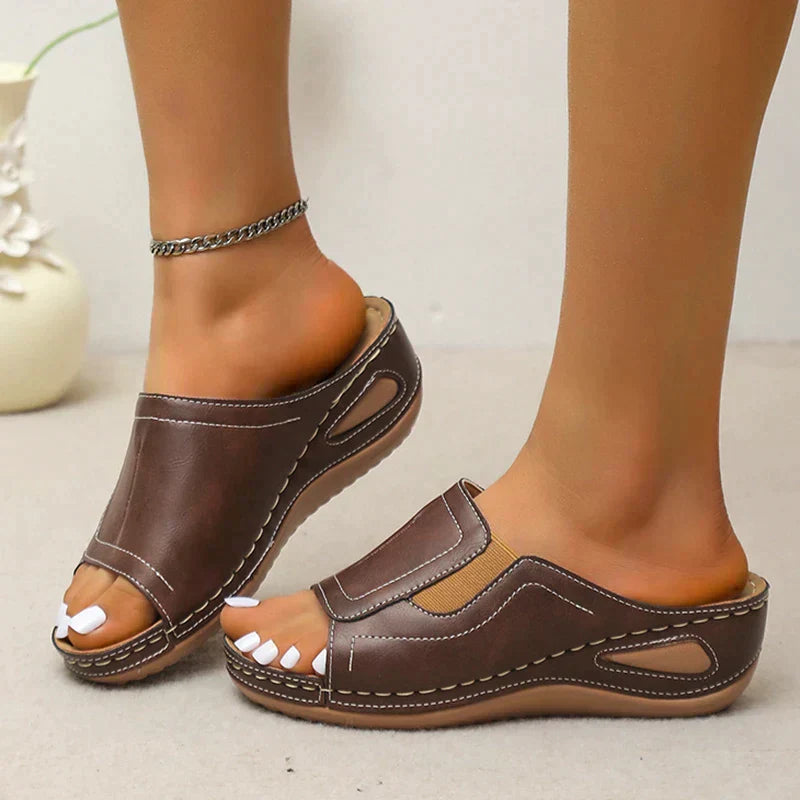 Velanora- Orthopedische Casual Wedges Sandaal Vrouwen
