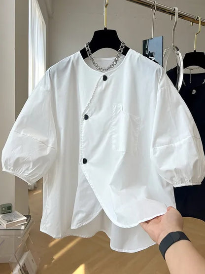 Luchtige Lente Blouse - Trendy en Comfortabel