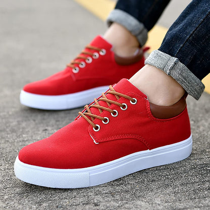 Stijlvolle Heren Sneakers Casual Leren Schoenen