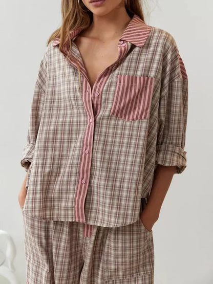 Rosa | Dames Pyjamaset – Zacht, Elegant & Comfortabel 2