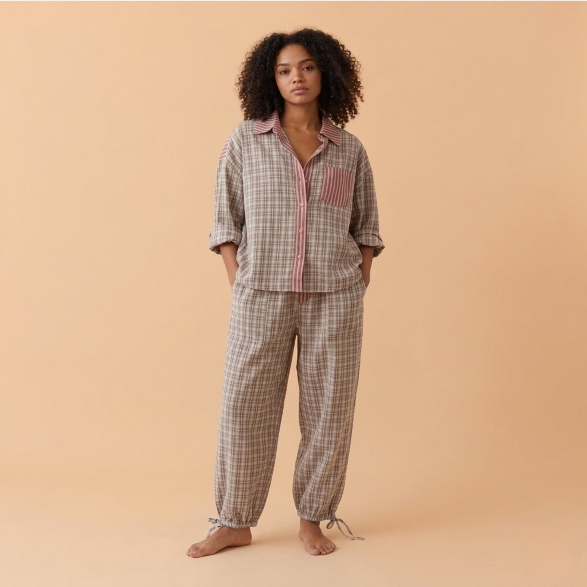 Rosa | Dames Pyjamaset – Zacht, Elegant & Comfortabel 8