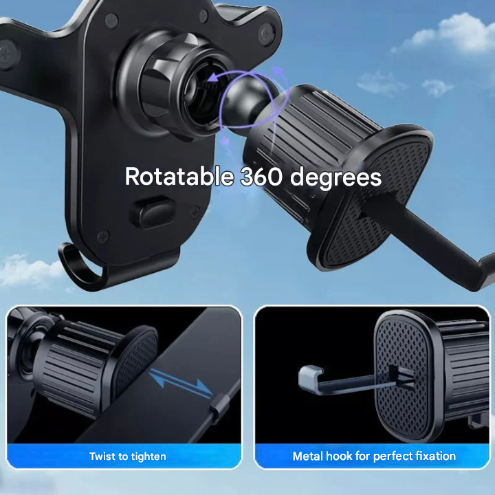 Auto Telefoonhouder Ventilatiehaak Universeel Gripend