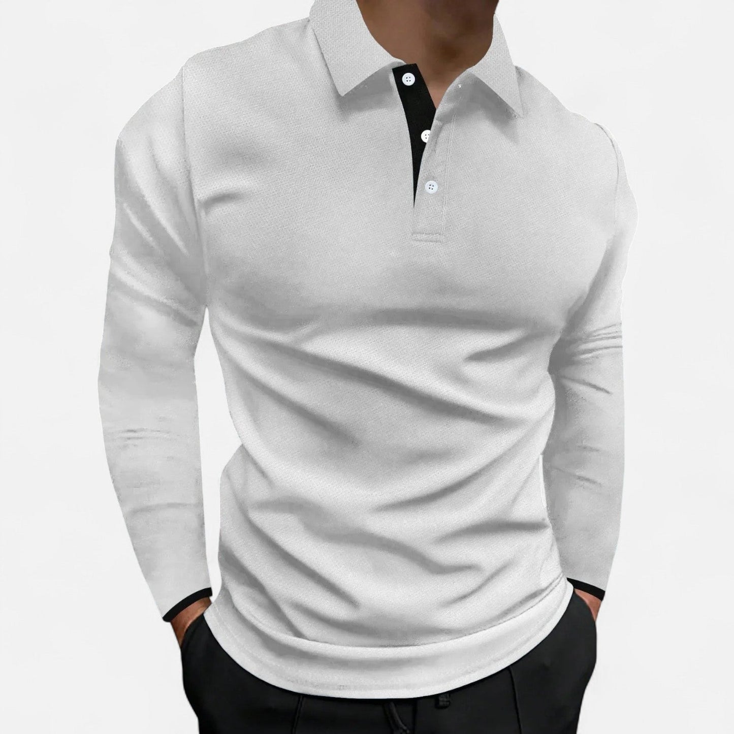 Rovian | Polo a maniche lunghe elegante e traspirante 2