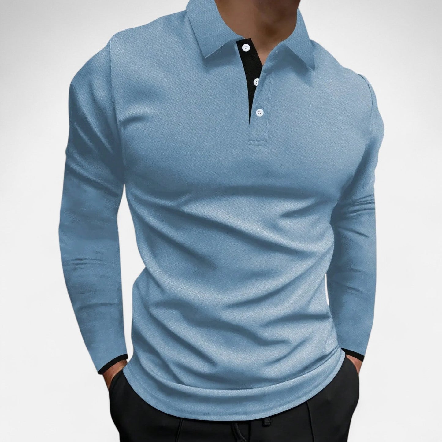 Rovian | Polo a maniche lunghe elegante e traspirante 6