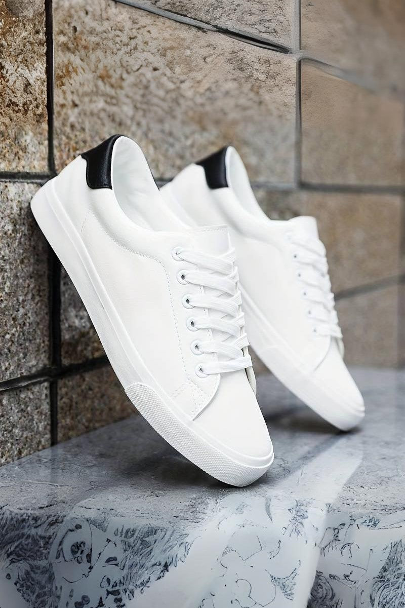 Witte Sneakers voor Mannen en Vrouwen Elegante Stijl - Mode Vibes
