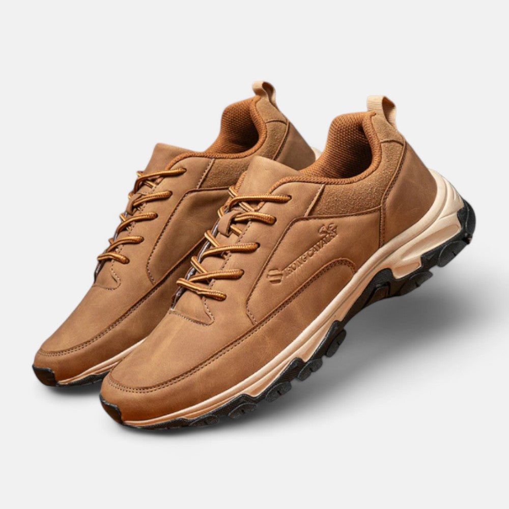 Leren Veterschoenen Heren Sportief Casual