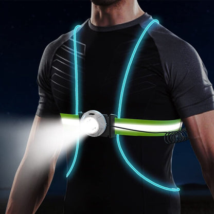 Reflecterend Hardloopvest LED Veiligheidsvest voor Avondrennen