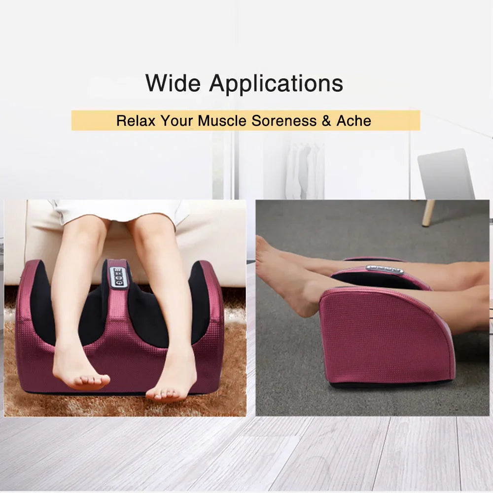 Elektrische Voetmassager met Warmte en Shiatsu Functie