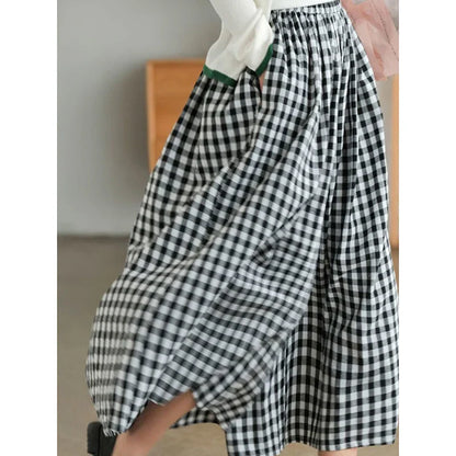 ZomerGloed Elegante Ruitbroek