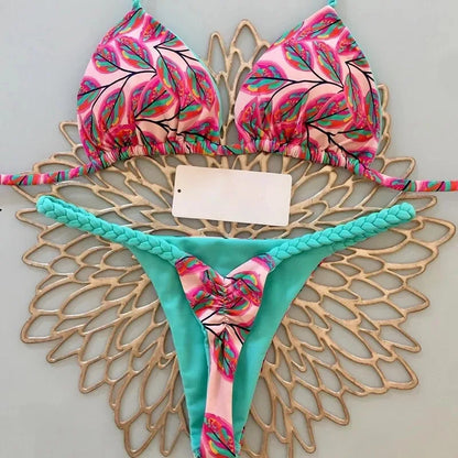 Variant image for Sole | Bikini Sexy G-String da Donna in Tessuto di Seta di Latte-18