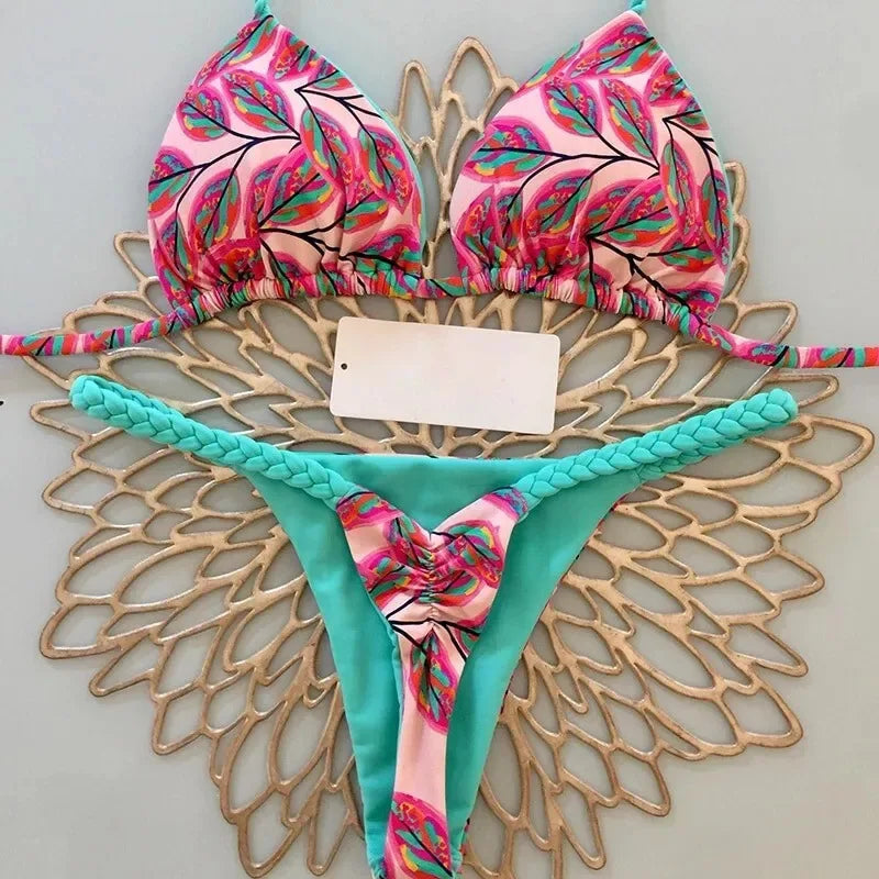 Variant image for Bikini Sexy | Set da Spiaggia a Due Pezzi Elegante e Comodo-9