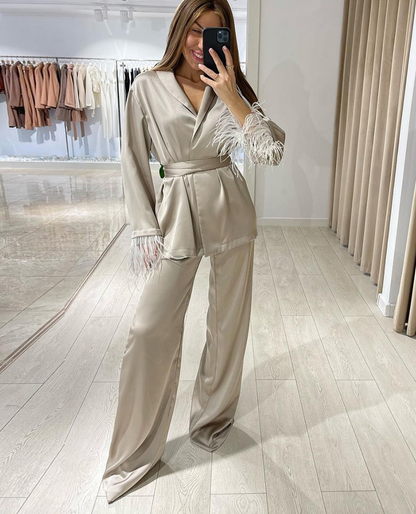 Satin Jurk Elegant en Stijlvol