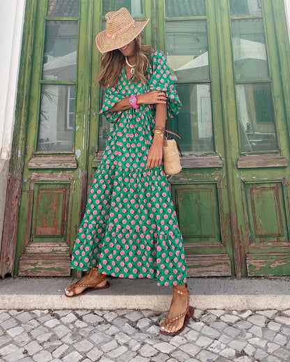 Dames Maxijurk Boho Stijl en Luchtig