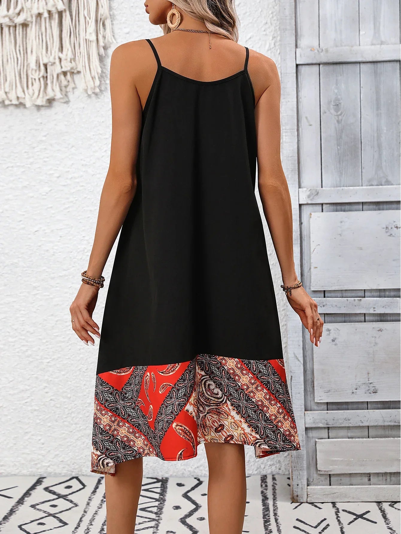 Vrouwelijke Zomerjurk Demetria Mode Jurk