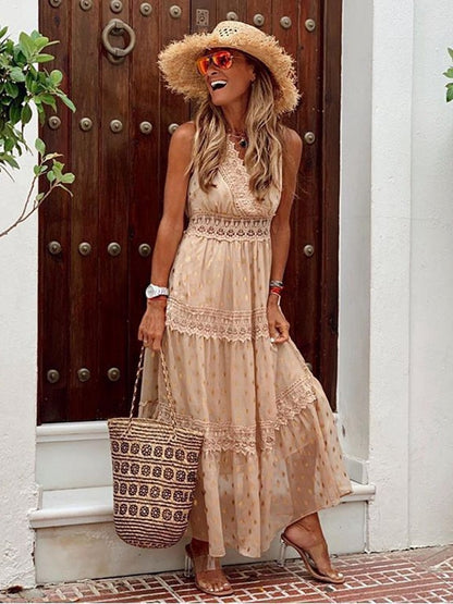 Boho Jurk Ibiza Stijl Zomerjurk Vrouw