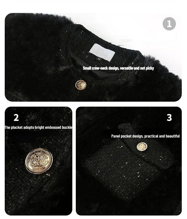 Wollen Jas Clary Warm Pluizig