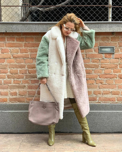 Warme Bontjas voor Vrouw Winter Collectie - Mode Vibes
