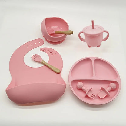 Silicone Baby Eetset Zacht en Veilig