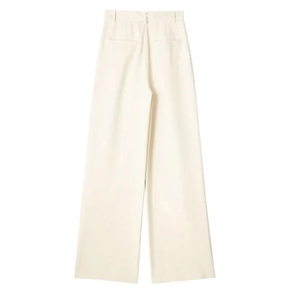 München | Dames Oversized Pantalon | Beige