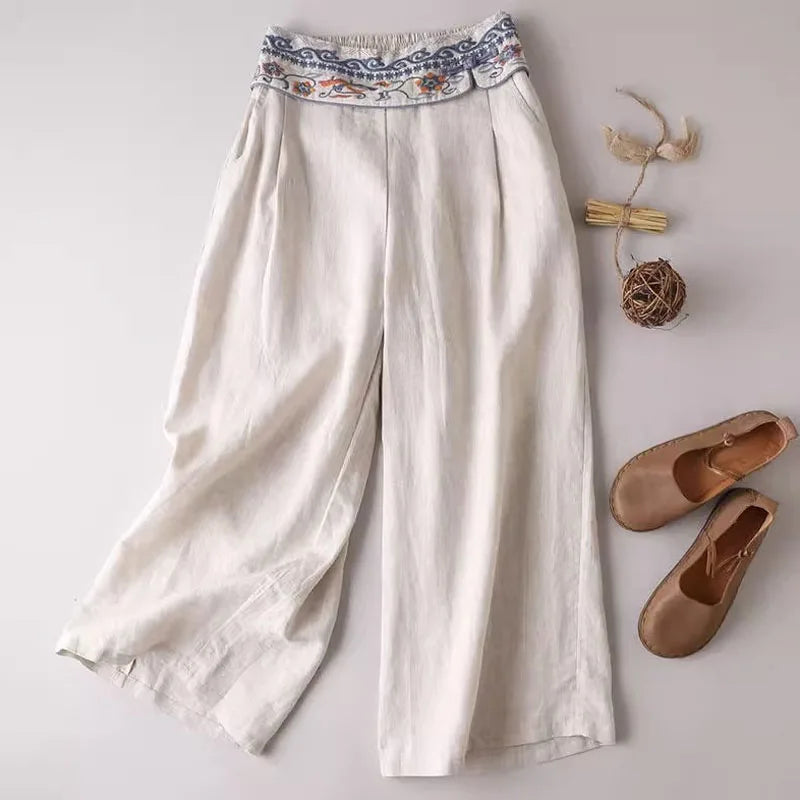 Zomerluxe Luchtige Wijde Zomerbroek