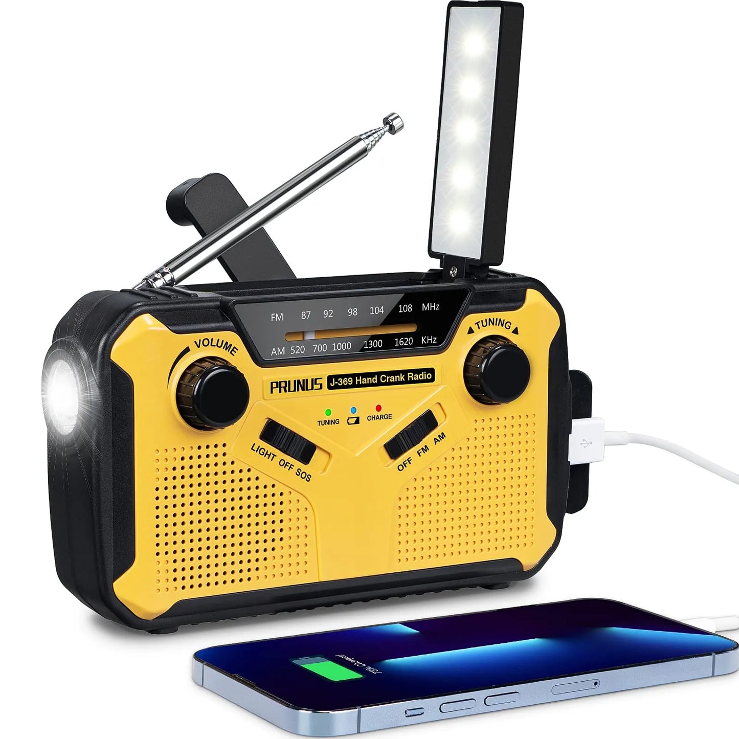 Noodradio met Oplaadoptie en FM/AM ontvangst - Mode Vibes