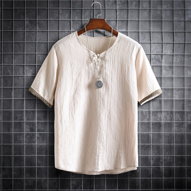 Camiel Zomer Shirt Casual Katoen Mannen