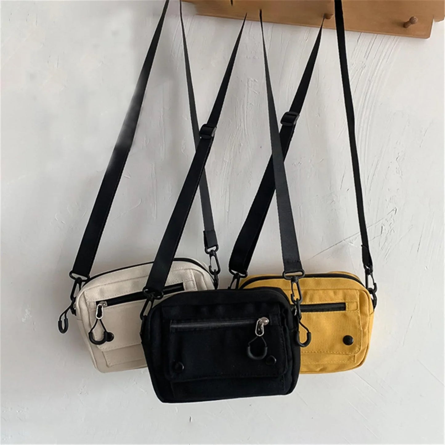 Vivella Canvas Messenger Bag voor Vrouwen