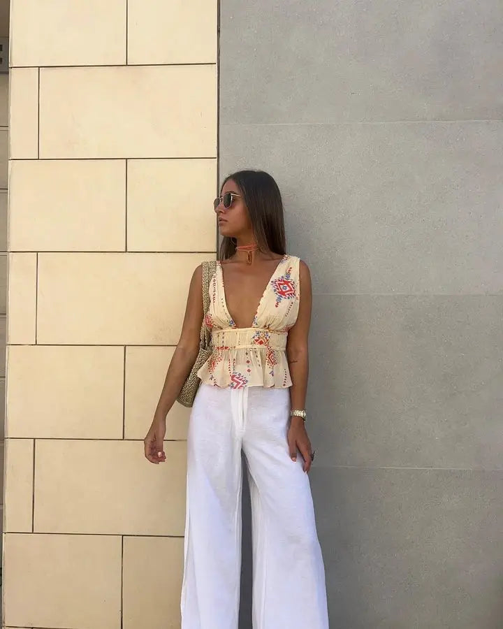 Vrouwelijke Crop Top Korte Mouw casual - Mode Vibes