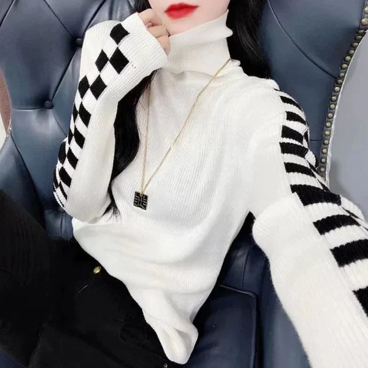 Dames Turtleneck Trui Zacht Warme Coltrui