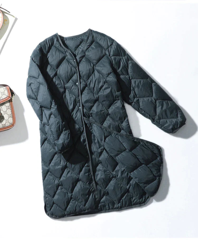 Lange Winterjas Adelaide Warm en Waterdicht