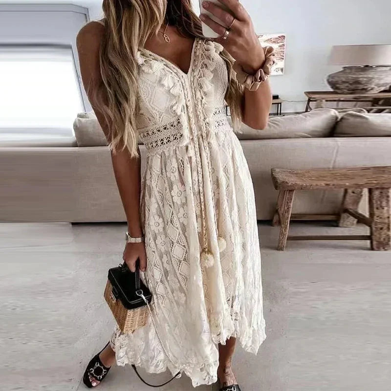 GuBright Bohemian Maxi Jurk